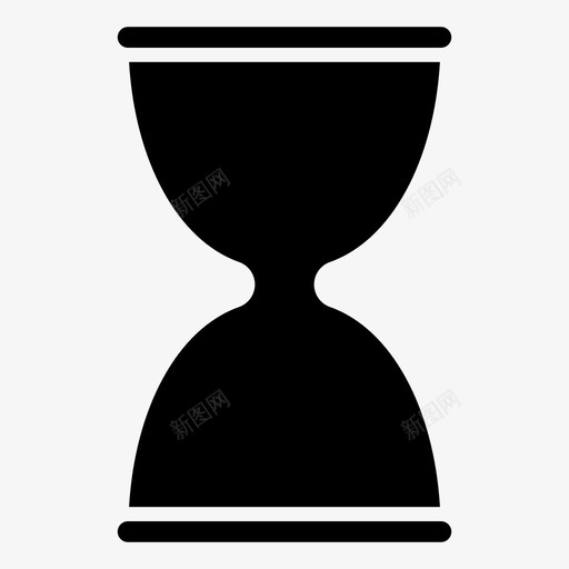 沙漏时间等待图标svg_新图网 https://ixintu.com 时间 沙漏 界面 等待