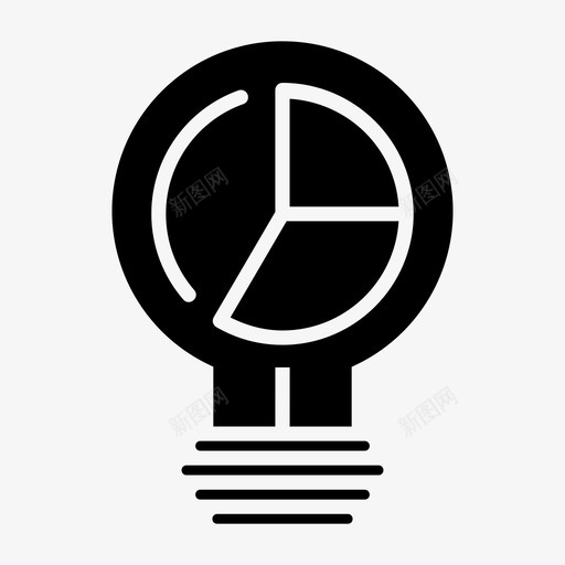 设置灯泡想法图标svg_新图网 https://ixintu.com 想法 想象 灯光 灯泡 网络开发第三卷 设置