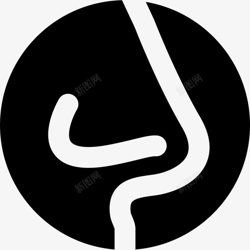 鼻腔健康医疗图标svg_新图网 https://ixintu.com smashicons医疗mdsolid 健康 医疗 鼻腔
