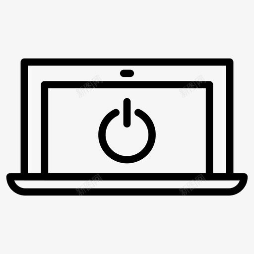 打开笔记本电脑设置笔记本图标svg_新图网 https://ixintu.com 打开笔记本电脑 设置笔记本图标