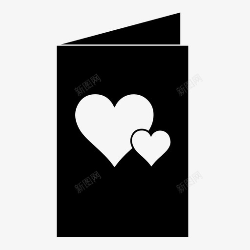 心卡爱情婚姻图标svg_新图网 https://ixintu.com 婚姻 婚礼 心卡 爱情