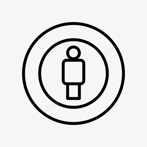 人与目标人侧面图标svg_新图网 https://ixintu.com 人 人与目标 侧面 工作