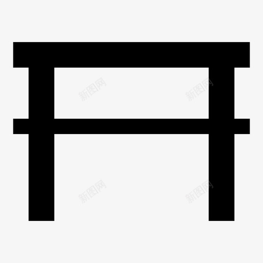 中边桌家具架子图标svg_新图网 https://ixintu.com 中边桌 家具 架子 边桌