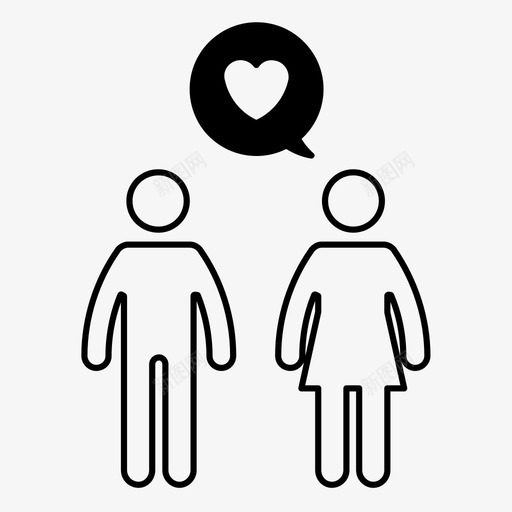 爱情宣言情侣求婚图标svg_新图网 https://ixintu.com 关系 情侣 求婚 浪漫 爱情宣言