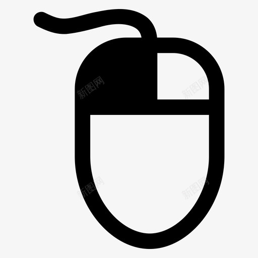鼠标电脑鼠标硬件图标svg_新图网 https://ixintu.com 光学鼠标 电脑鼠标 硬件 鼠标