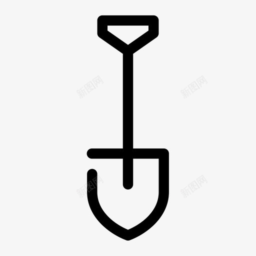 铲挖耕图标svg_新图网 https://ixintu.com 挖 耕 铲