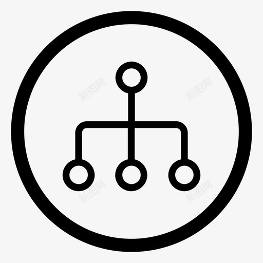 网络通信连接图标svg_新图网 https://ixintu.com 互联网 网络 联网 连接 通信 链接