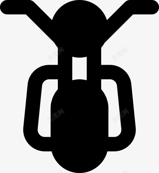 轻便摩托车运输工具车辆图标svg_新图网 https://ixintu.com smashicons运输md固体 车辆 轻便摩托车 运输工具