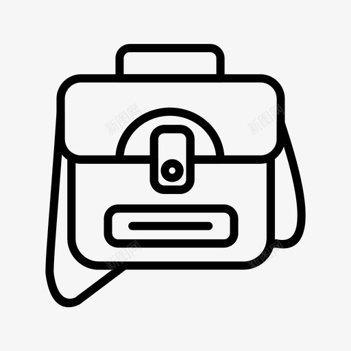 包公文包电子商务图标svg_新图网 https://ixintu.com 公文包 包 手提箱 电子商务 购物