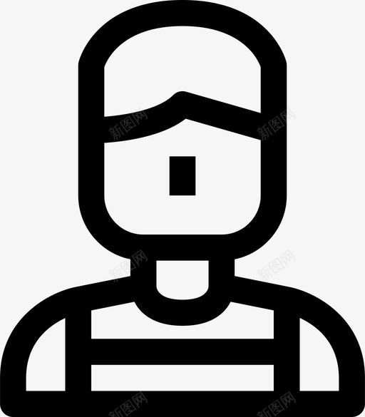 化身人人用户界面图标svg_新图网 https://ixintu.com SSS 人 化身人 用户 用户界面