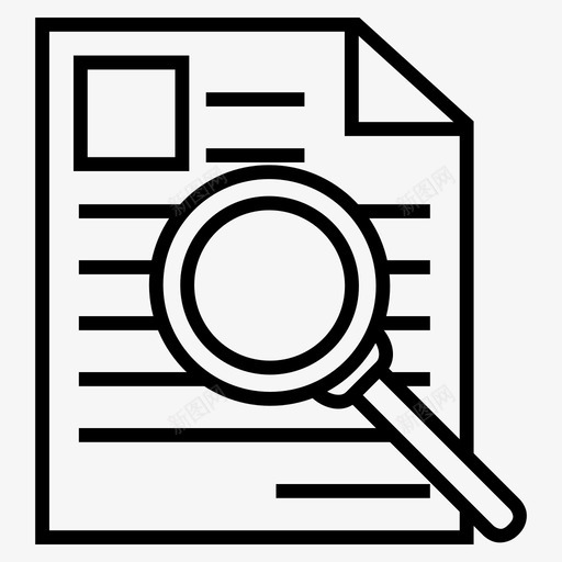 搜索数据文档图标svg_新图网 https://ixintu.com web web开发卷2 搜索 数据 文档 查找 页面
