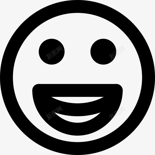 快乐表情符号表情图标svg_新图网 https://ixintu.com 微笑 快乐 漂亮图标表情md大纲 脸 表情 表情符号