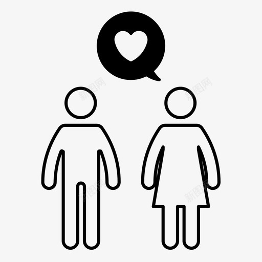 爱情宣言情侣求婚图标svg_新图网 https://ixintu.com 关系 情侣 求婚 浪漫 爱情宣言