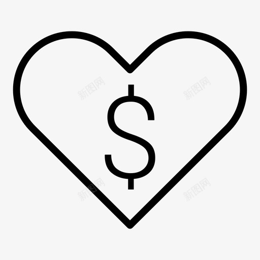 金钱之爱银行金融银行与金融图标svg_新图网 https://ixintu.com 金钱之爱 银行与金融 银行金融