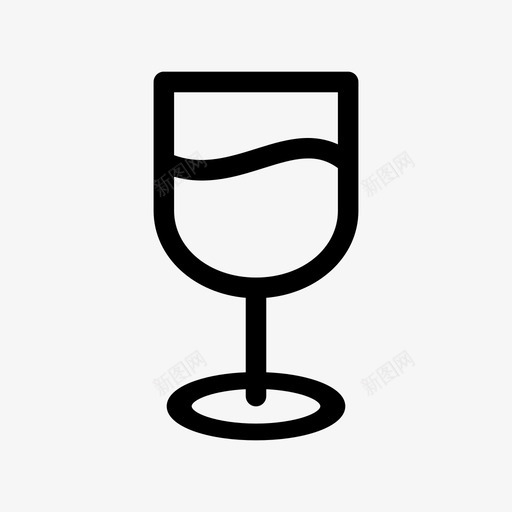 一杯酒庆祝聚会图标svg_新图网 https://ixintu.com 一杯酒 庆祝 祝酒 聚会