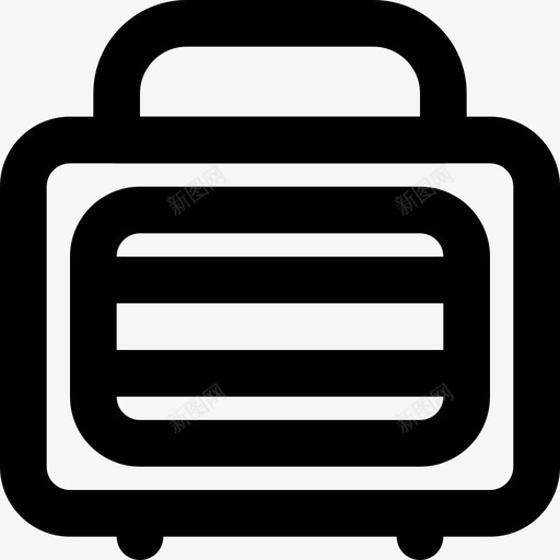 金属手提箱商务办公桌图标svg_新图网 https://ixintu.com smashicons办公室md大纲 办公室 办公桌 商务 金属手提箱