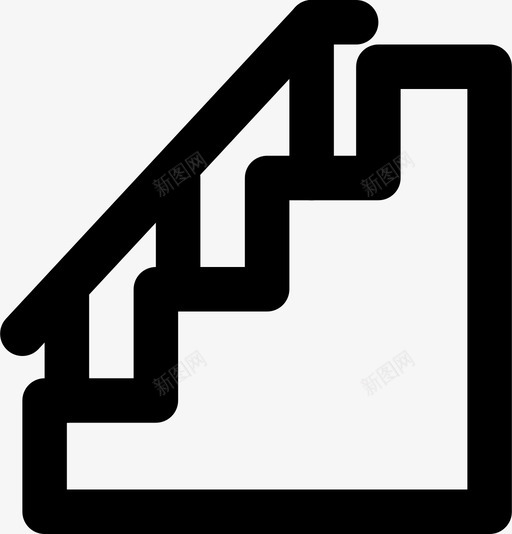 楼梯物品家具图标svg_新图网 https://ixintu.com smashicons住户md概述 住户 家具 楼梯 物品