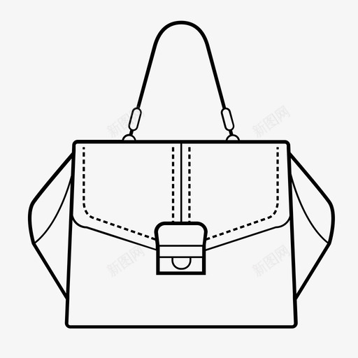 采购产品钱包配件教练图标svg_新图网 https://ixintu.com 手提包 教练 设计师 配件 采购产品钱包