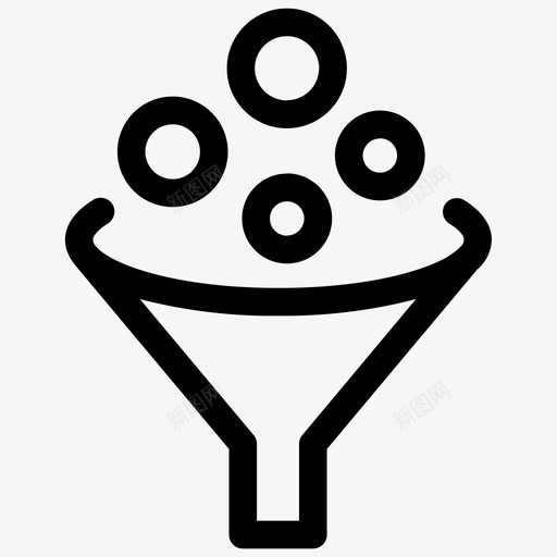 漏斗业务漏斗货币转换器图标svg_新图网 https://ixintu.com 业务漏斗 业务线第2卷 漏斗 货币转换 货币转换器 输入