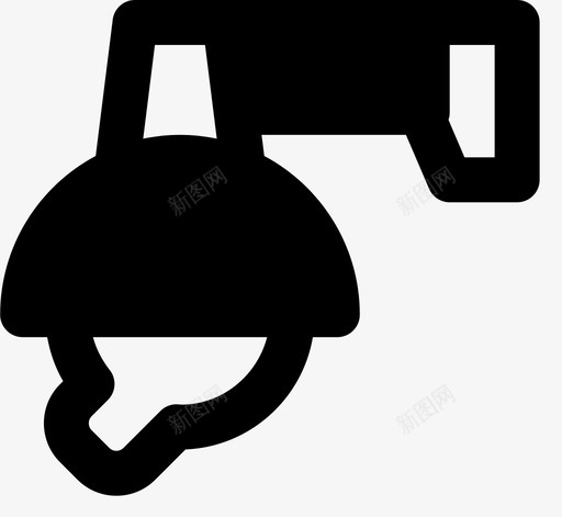 银行摄像头保护安全图标svg_新图网 https://ixintu.com smashicons安全md固态 保护 安全 银行摄像头