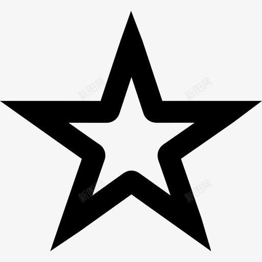 星星喜欢爱图标svg_新图网 https://ixintu.com 喜欢 星星 爱
