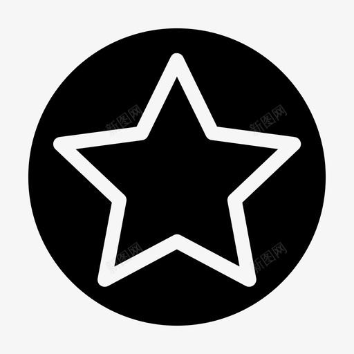 星级最爱级别图标svg_新图网 https://ixintu.com 小星星 星级 最爱 等级 级别