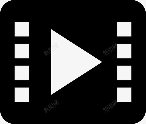 视频剪辑编辑器图标svg_新图网 https://ixintu.com 剪辑 影片 编辑器 编辑器图标 视频
