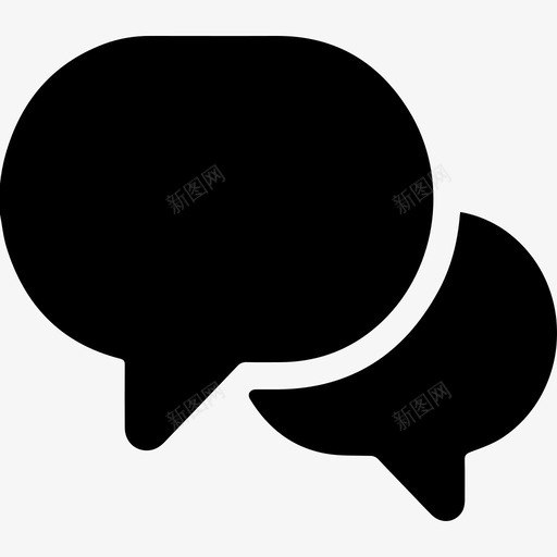 评论评论气泡演讲气泡图标svg_新图网 https://ixintu.com 演讲气泡 评论 评论气泡