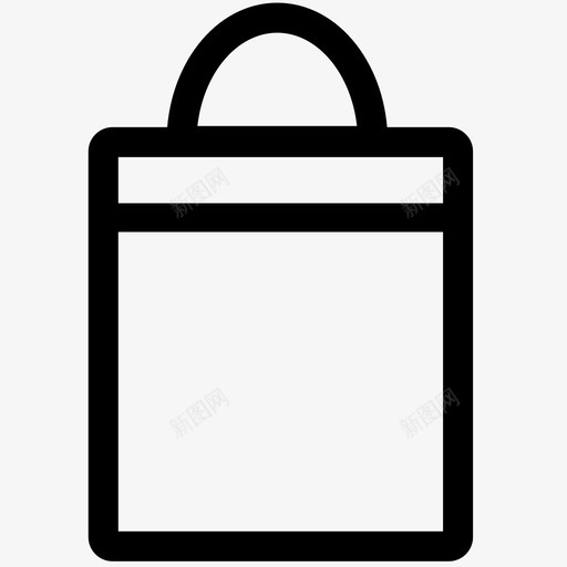 购物袋购买图标svg_新图网 https://ixintu.com 购买 购物袋