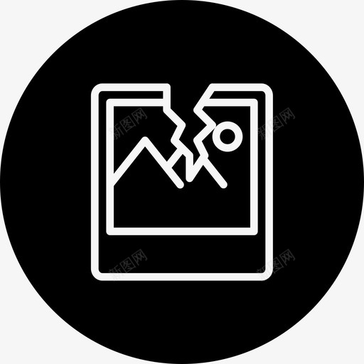 断框断开图库图标svg_新图网 https://ixintu.com 2017年情人节圆差 图库 情人节 断开 断框 照片