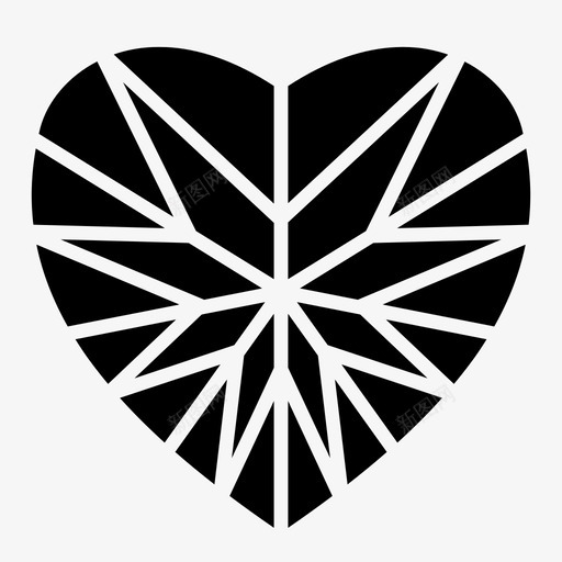 心形钻石珠宝戒指图标svg_新图网 https://ixintu.com 心形钻石 戒指 珠宝 石头 红宝石 钻石第1部分