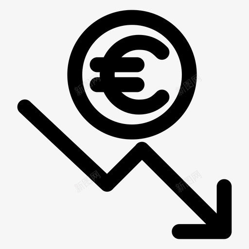 损失业务损失成本图标svg_新图网 https://ixintu.com 业务损失 成本 损失 损失表 财务损失