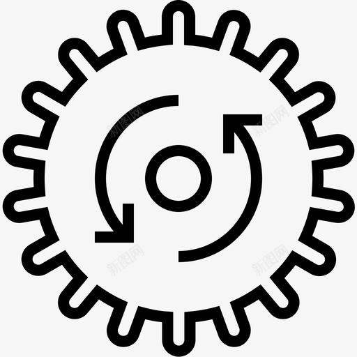 齿轮旋转齿轮逆时针图标svg_新图网 https://ixintu.com yumminky齿轮 机构 逆时针 齿轮 齿轮旋转