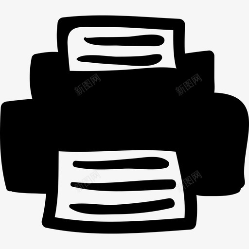 打印机手绘工具教育手绘教育图标svg_新图网 https://ixintu.com 手绘教育 打印机手绘工具 教育