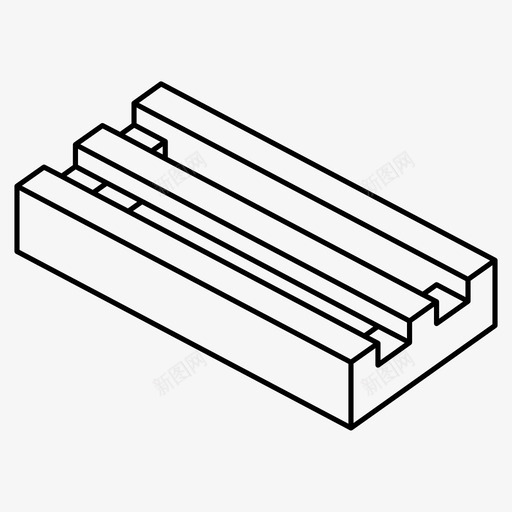 乐高积木建筑玩具图标svg_新图网 https://ixintu.com 乐高积木 建筑 玩具