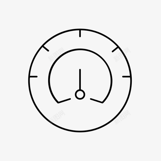 车速表汽车仪表板图标svg_新图网 https://ixintu.com 仪表 仪表板 汽车 汽车用户界面 车速表 里程表