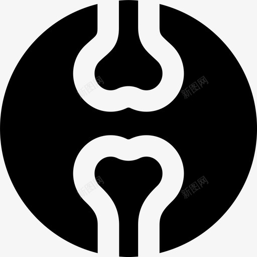 股骨关节健康医疗图标svg_新图网 https://ixintu.com smashiconsmedicalmdsolid 健康 医疗 股骨关节