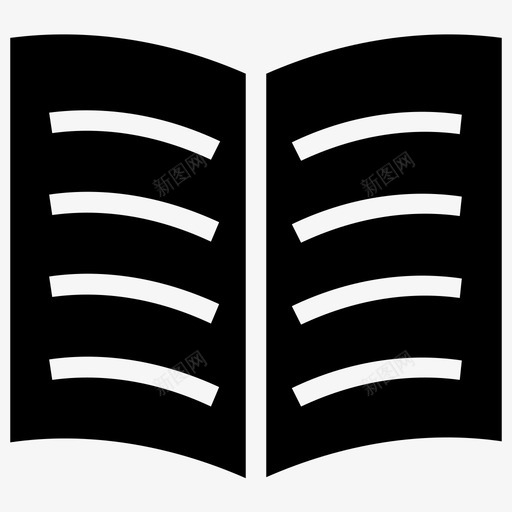 书籍教育图书馆图标svg_新图网 https://ixintu.com ios网络用户界面 书籍 图书馆 教育 阅读