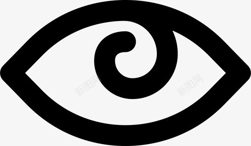 人眼头晕催眠图标svg_新图网 https://ixintu.com 人眼 人眼md轮廓 催眠 头晕 视觉 视野