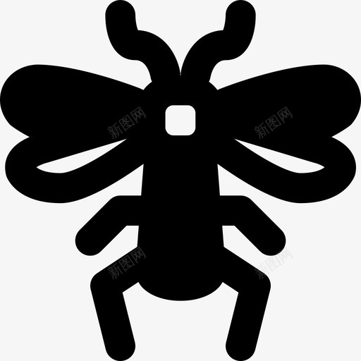 蚊子虫子昆虫图标svg_新图网 https://ixintu.com 小虫子虫子md固体 昆虫 自然 虫子 蚊子