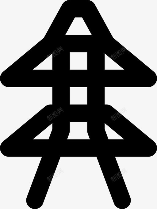 电塔生态路口图标svg_新图网 https://ixintu.com 斯梅西克诺斯生态md大纲 生态 电塔 自然 路口