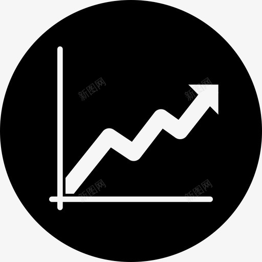 成功图表增长图标svg_新图网 https://ixintu.com 信息图表元素差异坚实 图表 增长 成功 报告