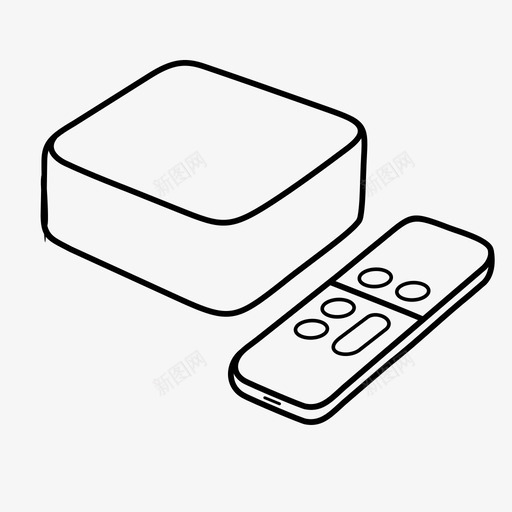 appletvvision电影观看图标svg_新图网 https://ixintu.com appletvvision 电影 电视视频 观看