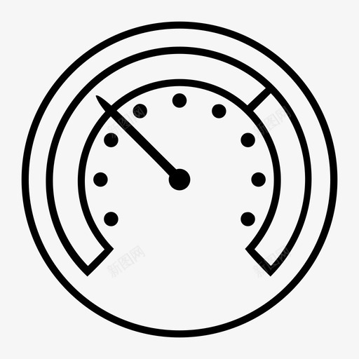 仪表板汽车汽油图标svg_新图网 https://ixintu.com 仪表板 指示器 汽油 汽车 速度 速度表