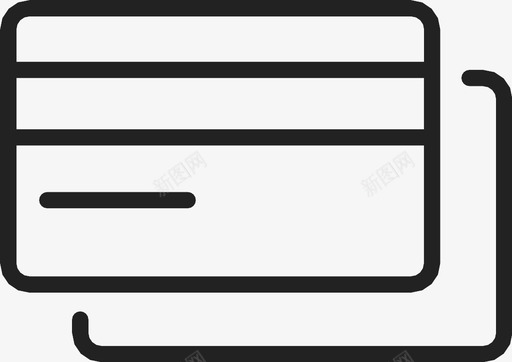信用卡银行付款图标svg_新图网 https://ixintu.com 付款 信用卡 银行