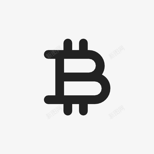 比特币现金货币图标svg_新图网 https://ixintu.com 数字货币 比特币 现金 虚拟货币 货币