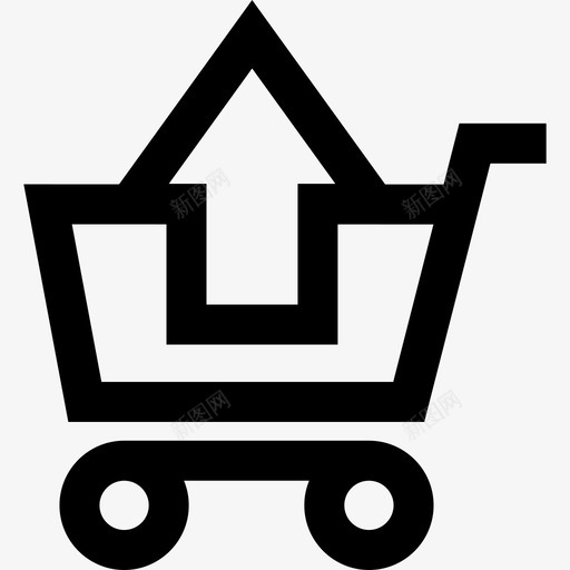购物车商业电子商务的减法图标svg_新图网 https://ixintu.com 商业 电子商务的减法 购物车