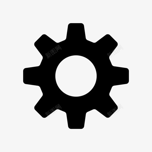 设置齿轮选项图标svg_新图网 https://ixintu.com 设置 设置齿轮集合 选项 齿轮