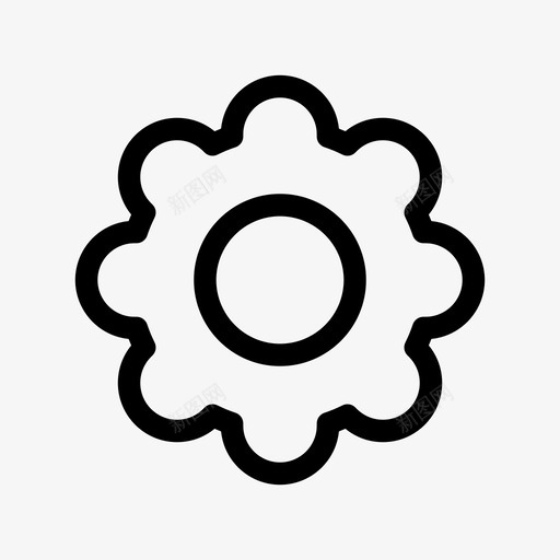 设置更改首选项cogs图标svg_新图网 https://ixintu.com cogs 工具 更改首选项 设置 选项