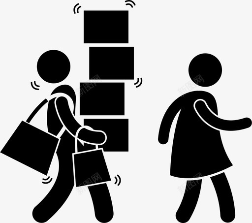 男子携带女性购物物品男性携带女性购物物品辱骂图标svg_新图网 https://ixintu.com 女友 家庭虐待 物质主义 男友 男子携带女性购物物品 男性携带女性购物物品 辱骂 酷刑